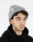 Moominpappa Chunky Grey Beanie