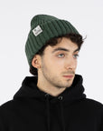 Moomintroll Chunky Knit Beanie in Green