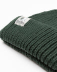 Moomintroll Chunky Knit Beanie in Green