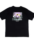 Moomintroll Jungle Black Cotton T Shirt
