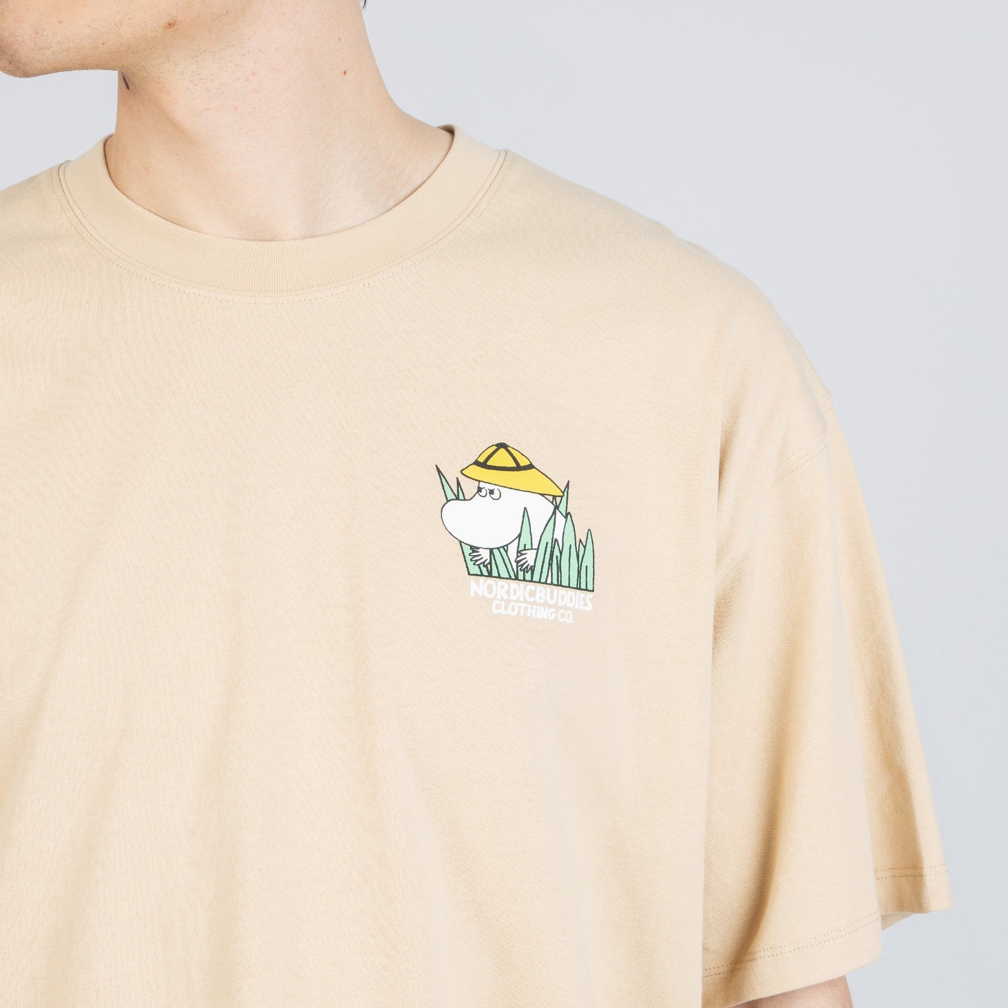 Jungle Heavy Unisex T Shirt in Beige