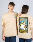 Jungle Heavy Unisex T Shirt in Beige
