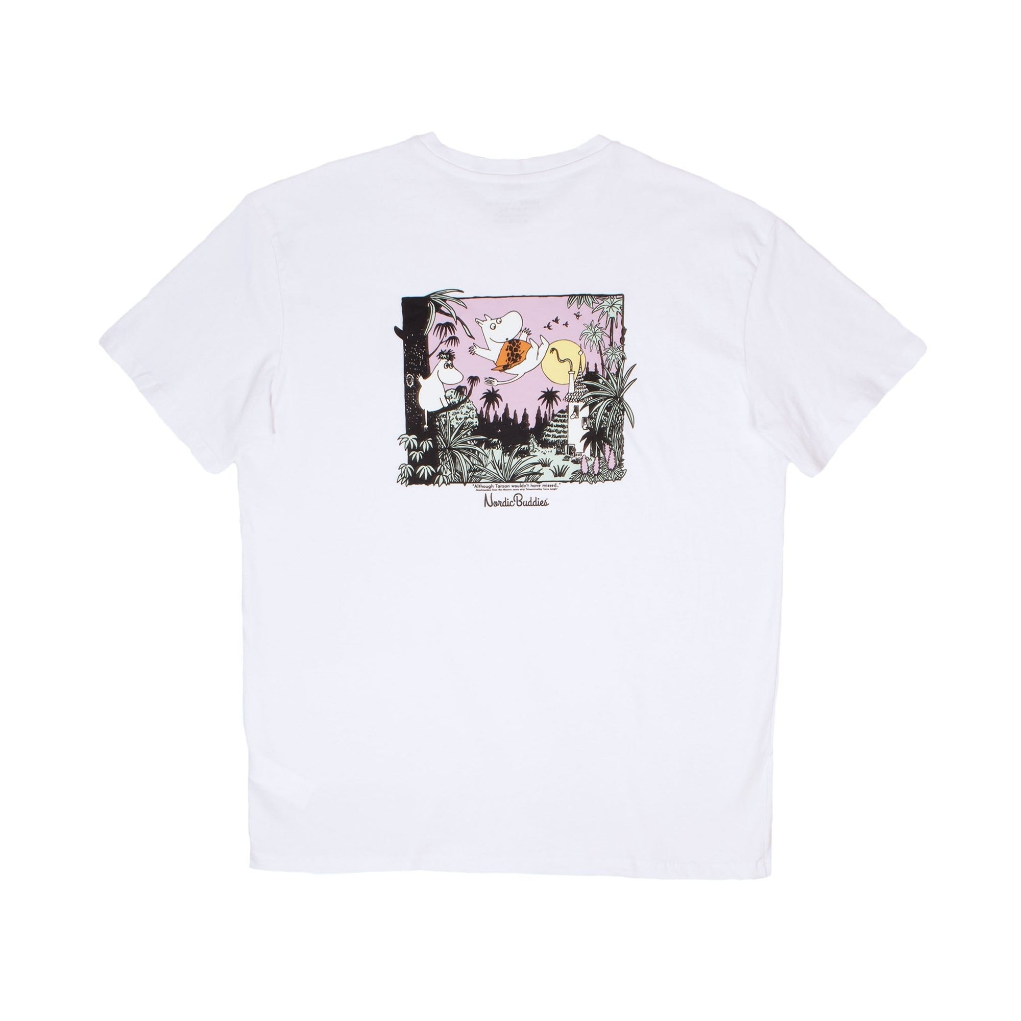White Jungle Heavy Cotton Unisex T Shirt