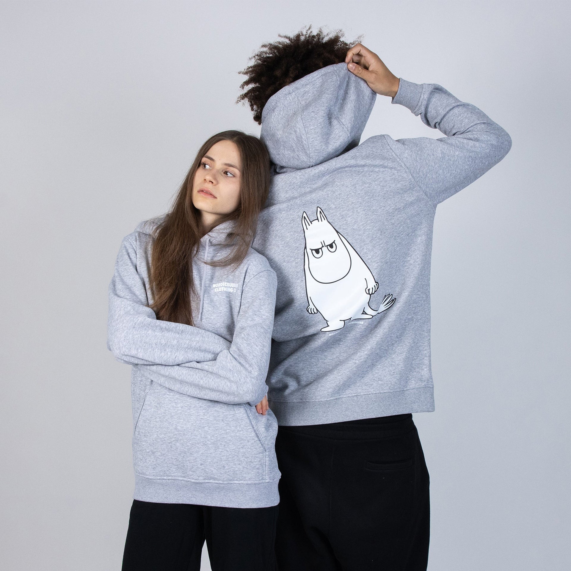 Official Moomin Product by Nordicbuddies - Unisex Cotton-Poly Blend Apparel by Moomin by NordicBuddies at www.brixbailey.com