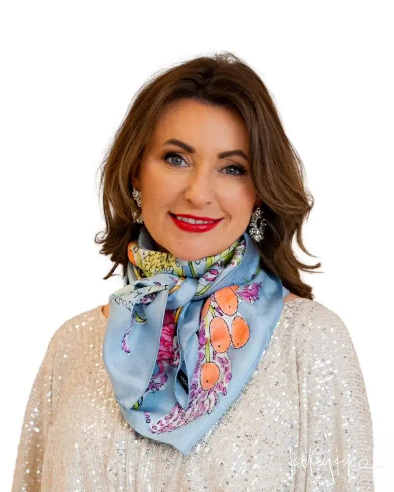 Moroccan Dreams Silk Scarf