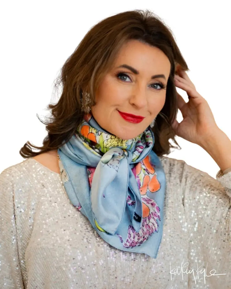 Moroccan Dreams Silk Scarf