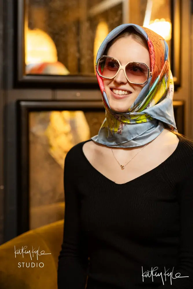 Moroccan Dreams Silk Scarf