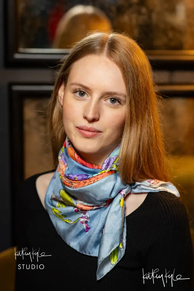 Moroccan Dreams Silk Scarf