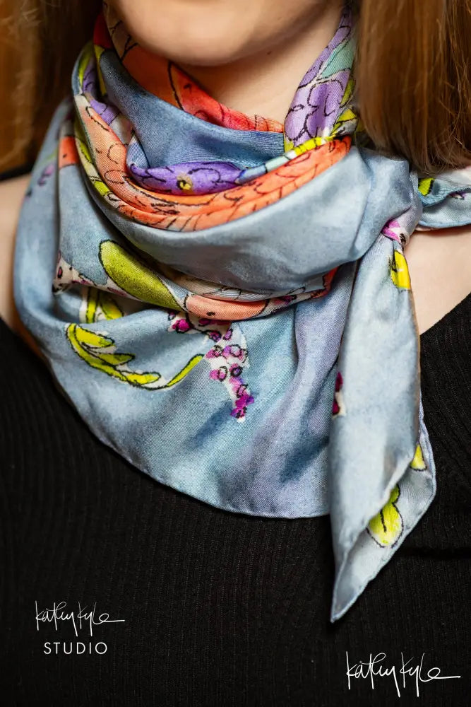 Moroccan Dreams Silk Scarf
