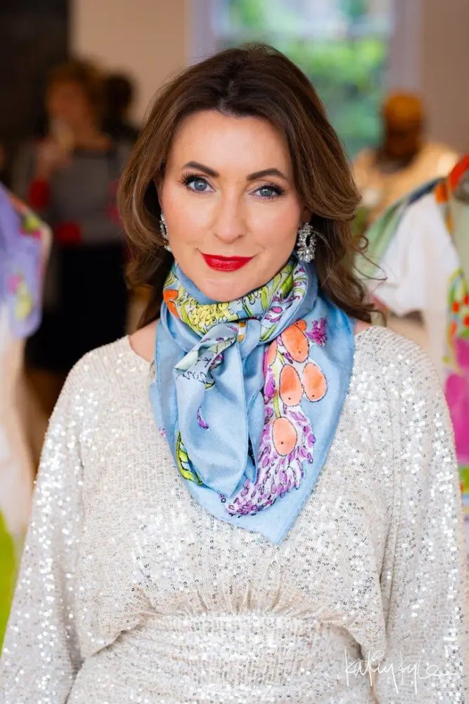 Moroccan Dreams Silk Scarf
