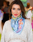Moroccan Dreams Silk Scarf
