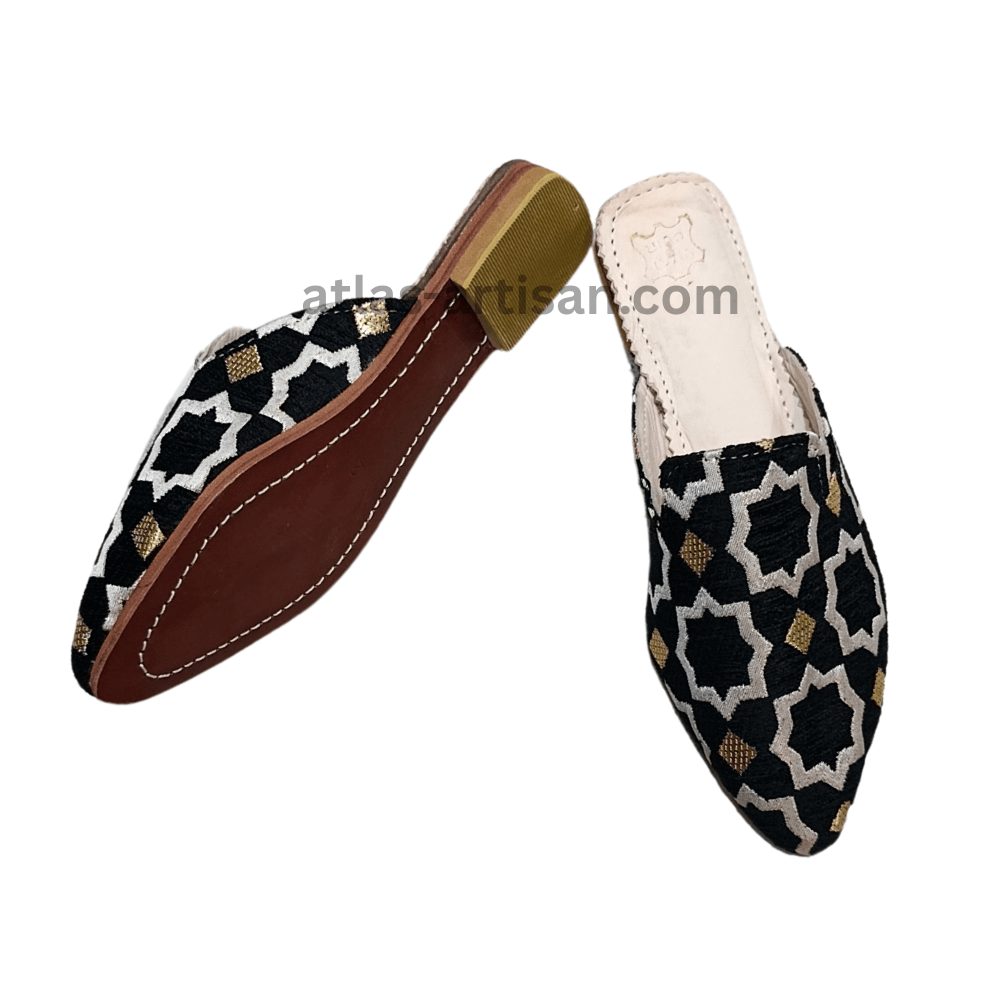 Leather Slippers Tamghra