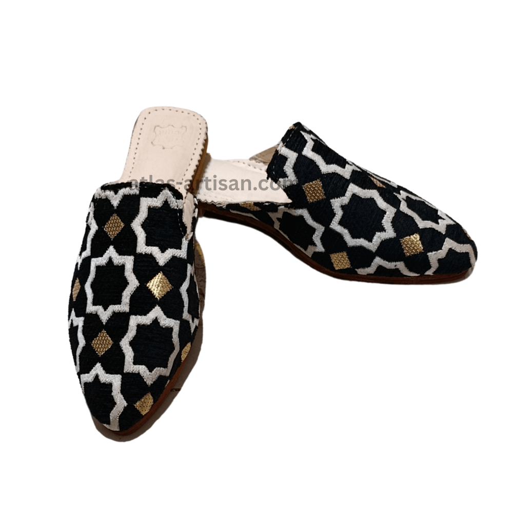 Leather Slippers Tamghra