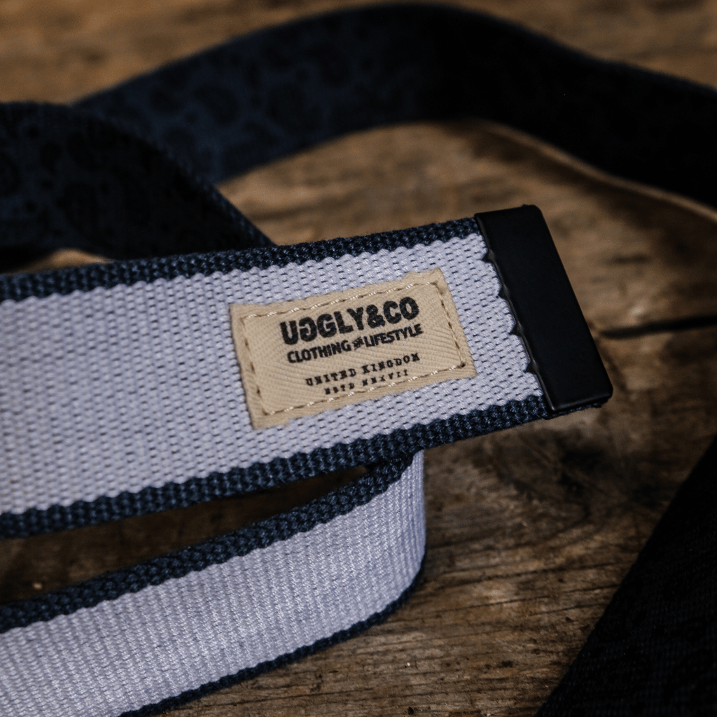 Blue Canvas Utility Belt