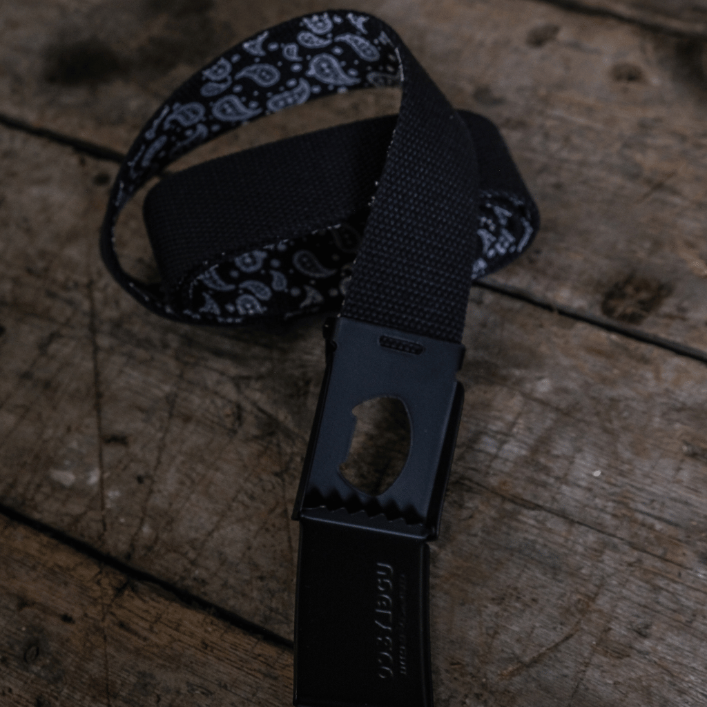 Black Canvas Utility Belt