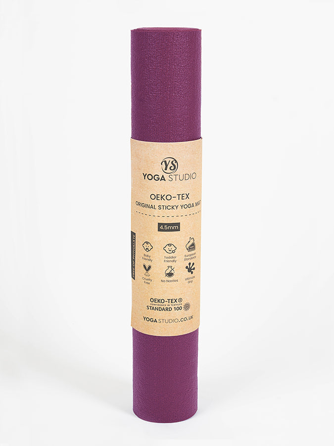 Yoga Studio Oeko-Tex Long &amp; Wide Yoga Mat 4.5mm