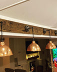 Multi Bulb Wooden Wall Light | Rustic Kitchen, Dining & Feature Lighting UK
