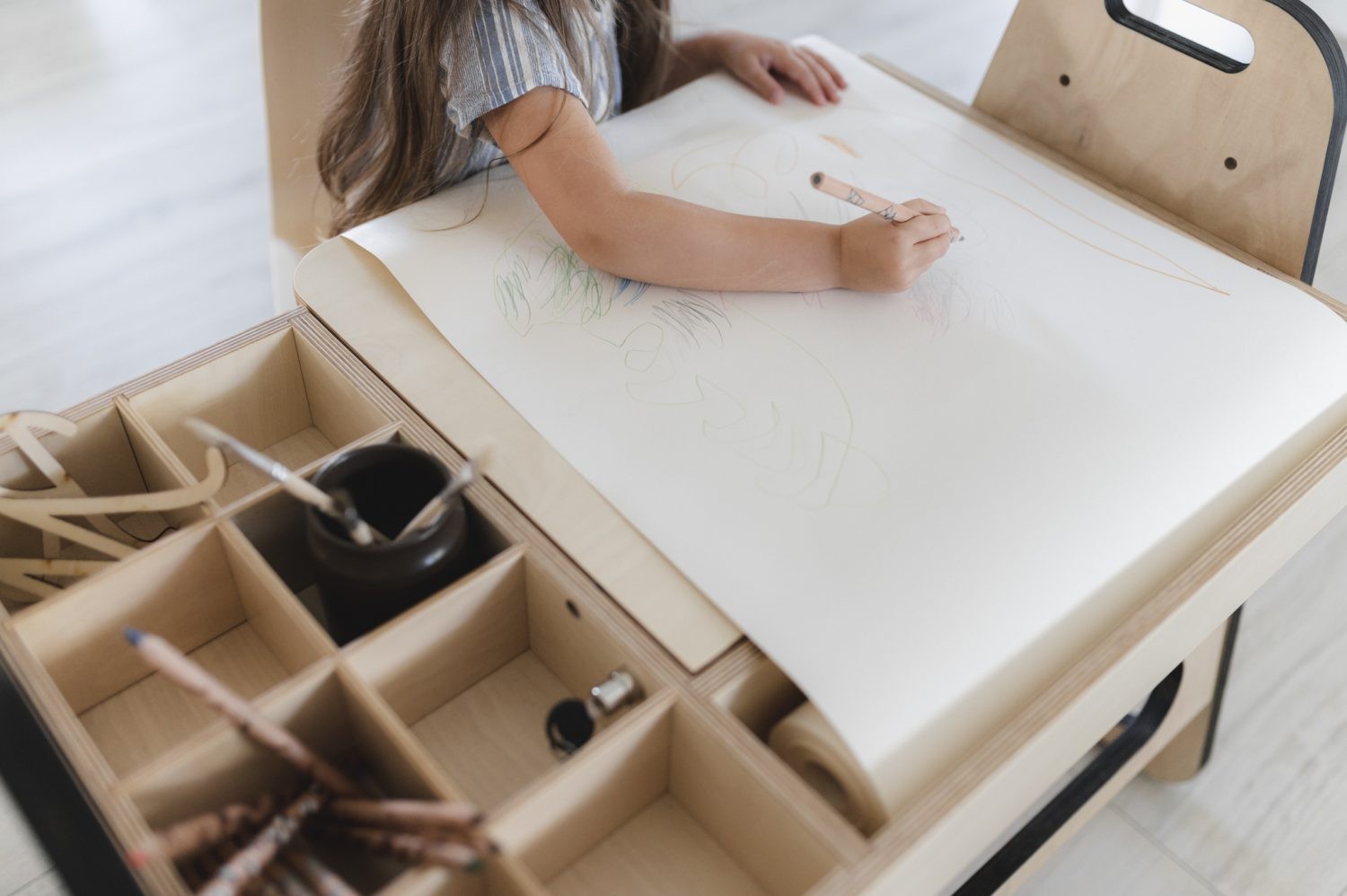 Multisensory Art and Activity Table for Children