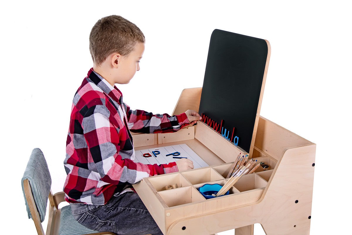 Multisensory Art Table for Creative Children