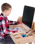 Multisensory Art Table for Creative Children
