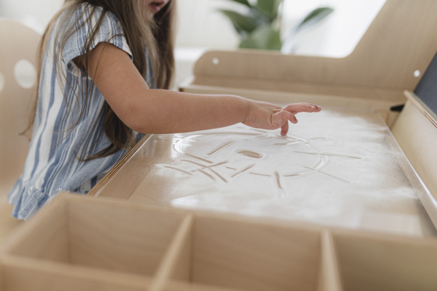 Multisensory Art Table for Creative Children