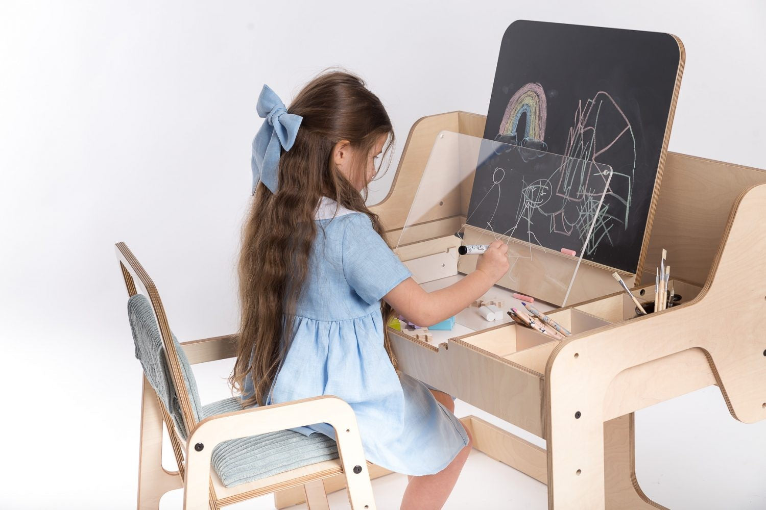 Multisensory Art Table for Creative Children