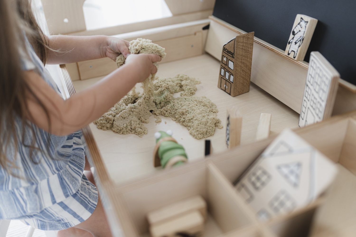 Multisensory Art Table for Creative Children