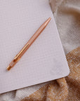 A5 Handmade Notebook with Mushroom & Fern Design