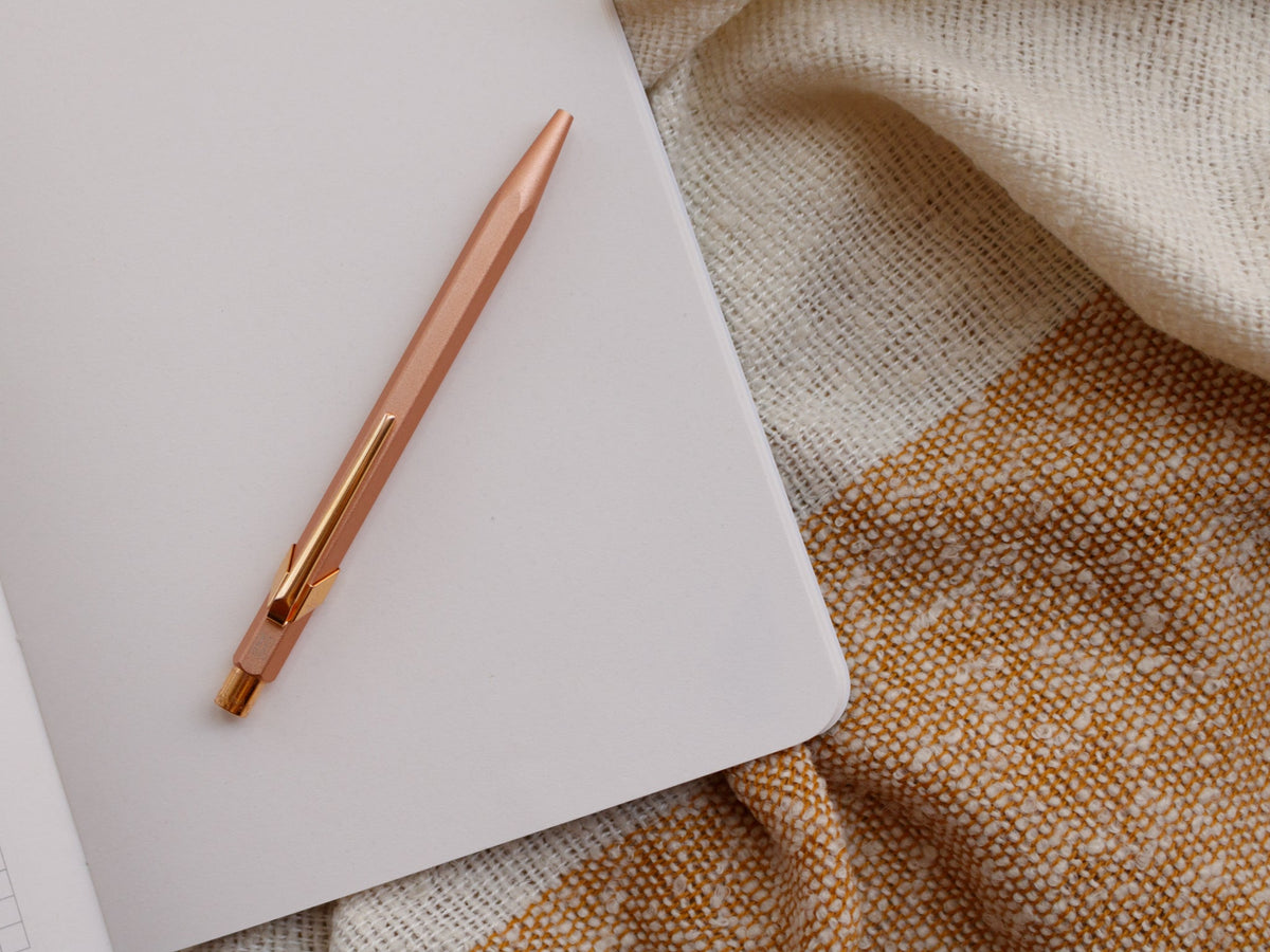 A5 Handmade Notebook with Mushroom &amp; Fern Design