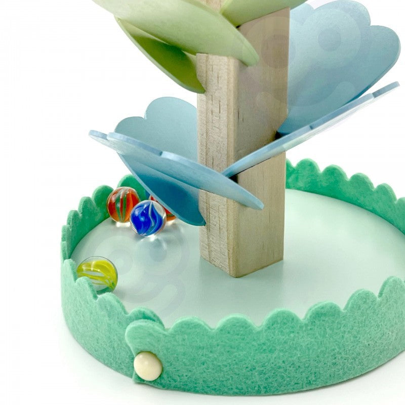 Musical Rainbow Wooden Ball Track for Curious Kids