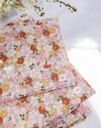 Muslin Baby Blanket and Pillow Set Spring Garden