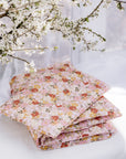 Muslin Baby Blanket and Pillow Set Spring Garden