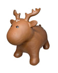 Bouncy Brown Moose Ride On Toy for Toddlers