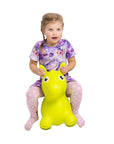 Green Horse Bouncy Ride On Toy