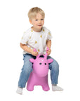 Pink Moose Bouncy Toy for Toddlers