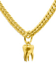 Gold Lover’s Remnant Tooth Necklace