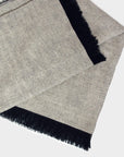 Yoga Studio GOTS Organic Cotton Two Toned Yoga Blanket
