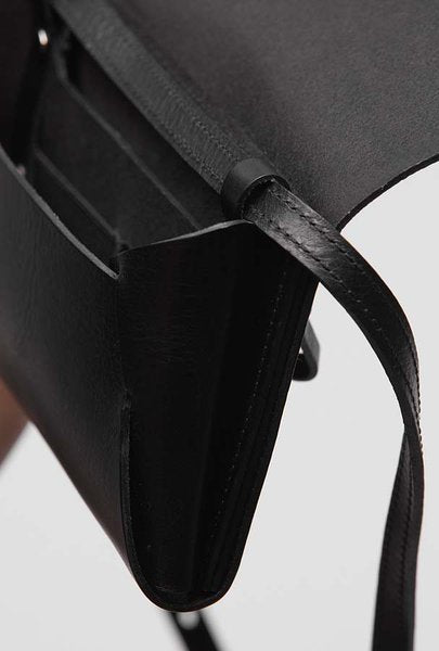Versatile Leather Clutch Wallet with Adjustable Strap