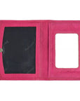 Leather Womens Wallet with Mirror