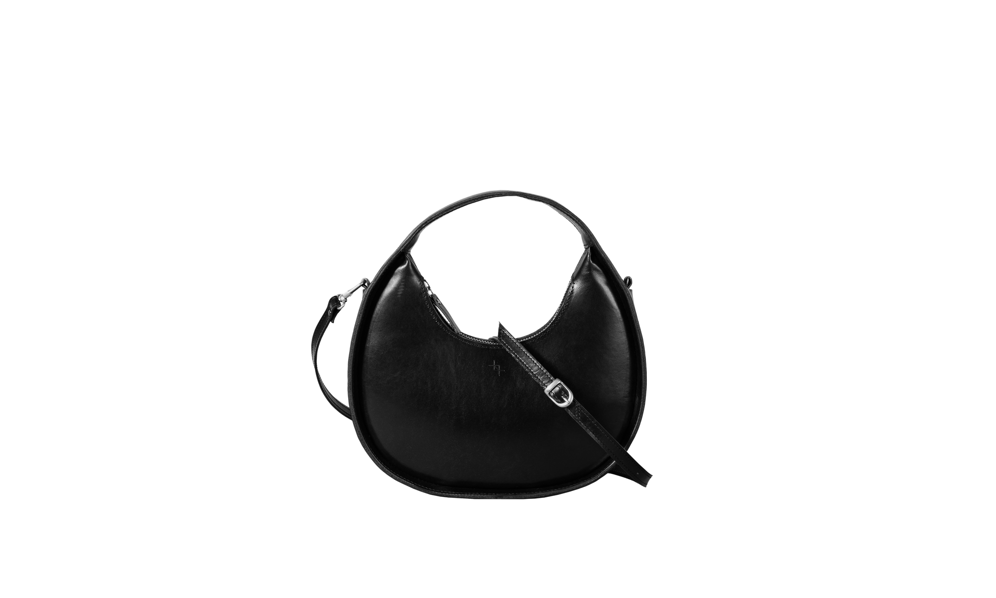 Elegant Mini Moon Sling Bag – Versatile & Stylish Leather by Craftory at brixbailey.com