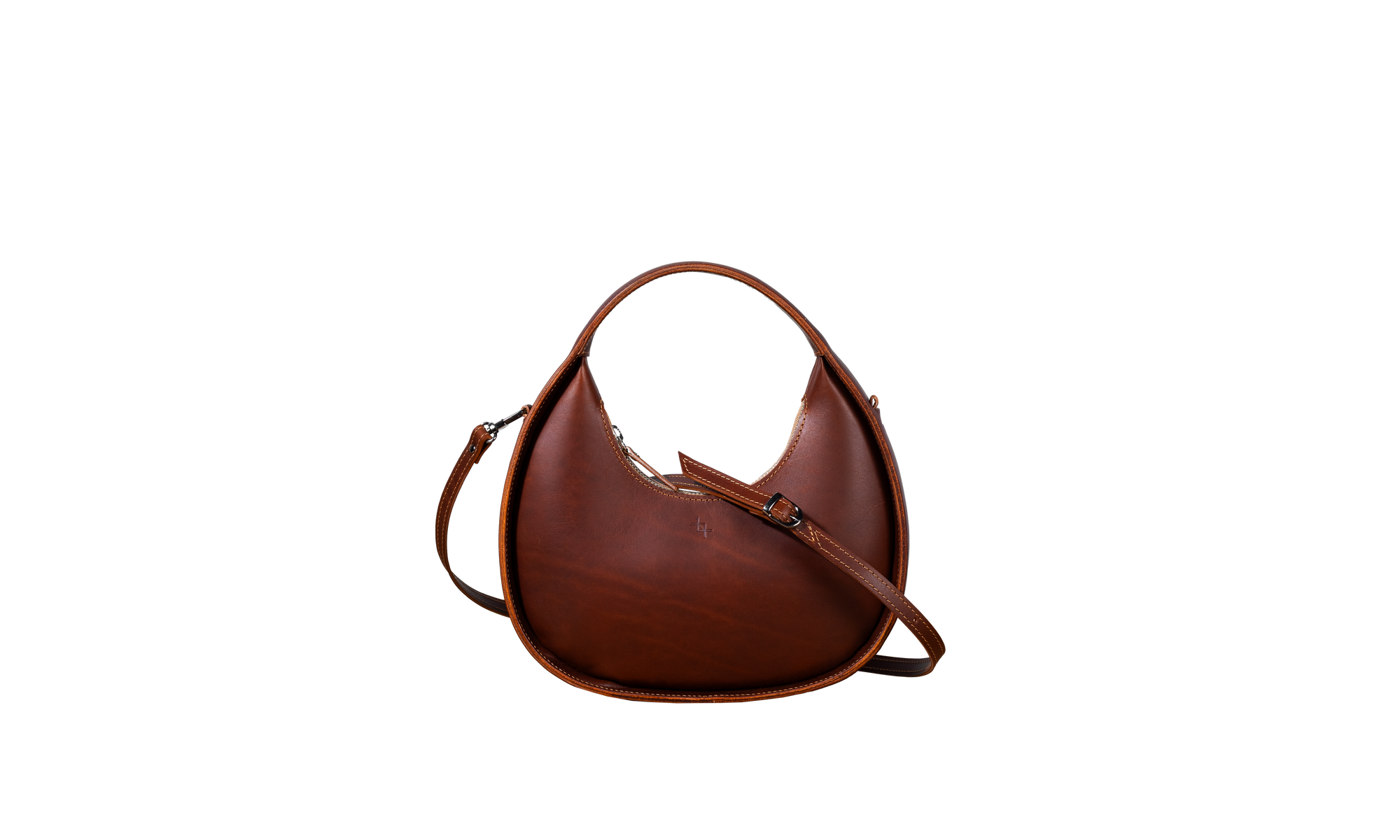 Elegant Mini Moon Sling Bag – Versatile & Stylish Leather by Craftory at brixbailey.com