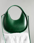 Elegant Mini Moon Sling Bag – Versatile & Stylish Leather by Craftory at brixbailey.com