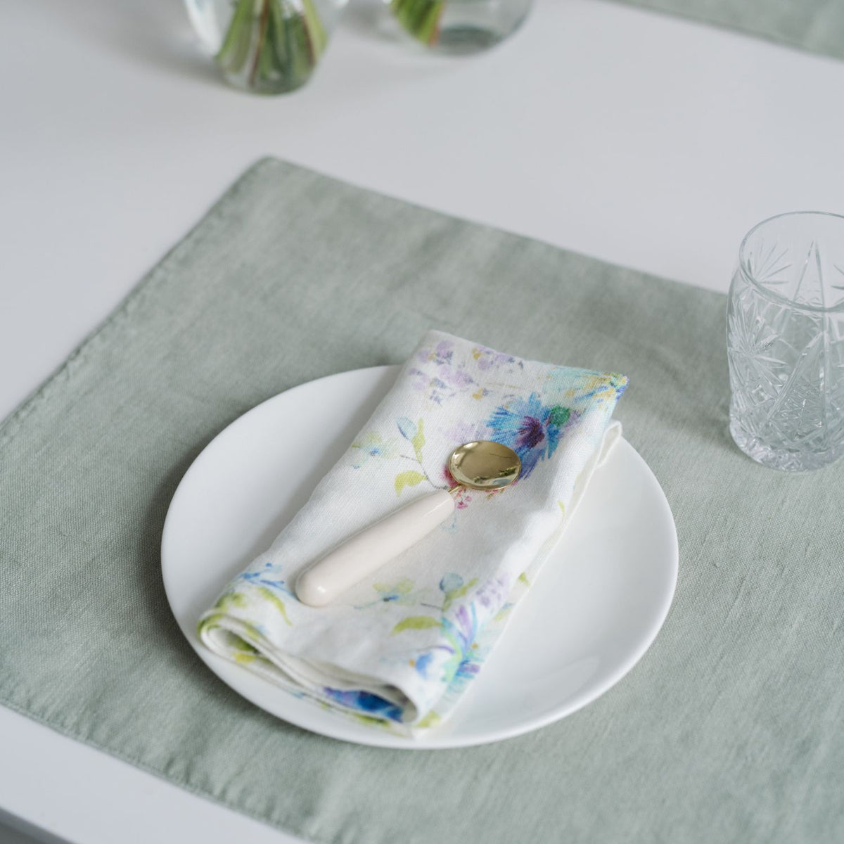 Set of Two Linen Napkins