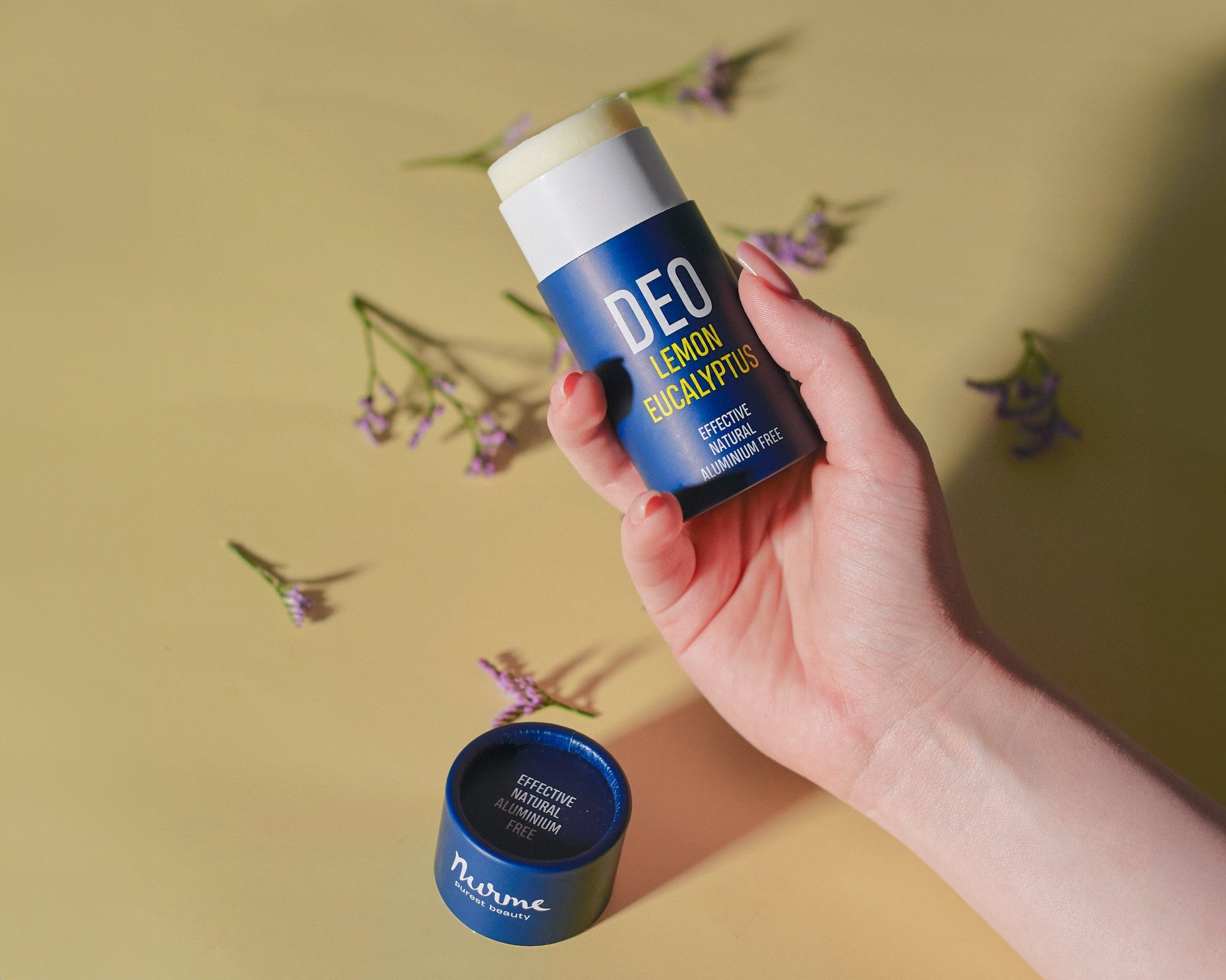 Natural Deodorant with Lemon and Eucalyptus 80g