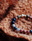 Natural Lava Stone Bracelet Magic Autumn