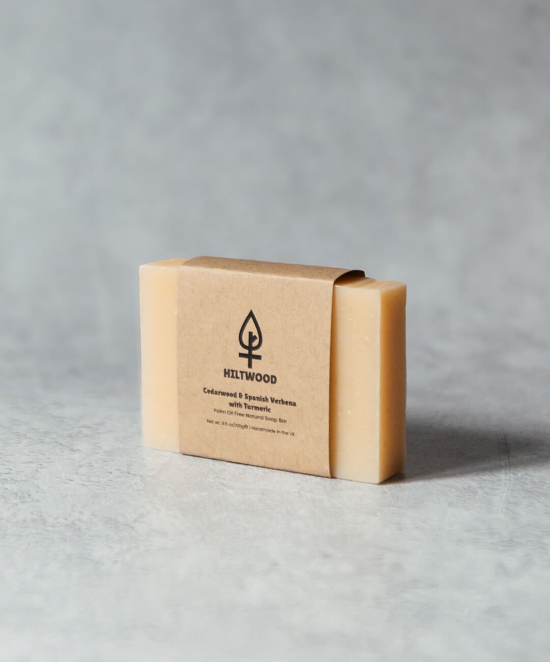 Cedarwood &amp; Spanish Verbena with Turmeric Natural Soap Bar