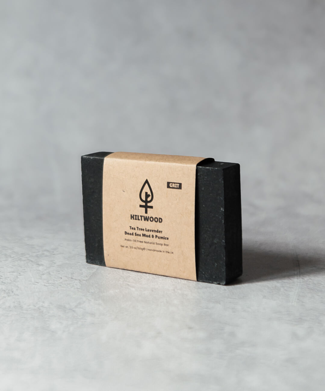 Tea Tree Lavender Dead Sea Mud &amp; Pumice Natural Soap Bar (With Grit)