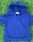 Stylish Kid Cotton Hoodie Dark Blue