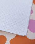 A5 Handmade Notebook with Abstract Design