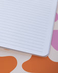 A5 Handmade Notebook with Abstract Design